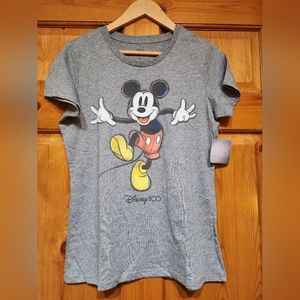 Mickey Mouse 100th Anniversary Tee, Ladies Medium, NWT